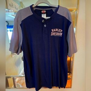 Harley Davidson Short Sleeve T-shirt XL Embroidered Logo